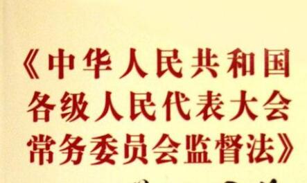 中华人民共和国各级人民代表大会常务委员会监督法